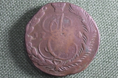 Монета 5 копеек 1774 г. ЕМ. Екатерина II. 