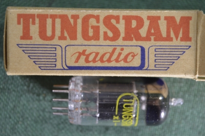  Радиолампа Tungsram radio ECC83. Лампа новая. Тунгсрам ECC 83. Венгрия.