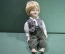 Кукла коллекционная "Шалун". Фарфоровая голова, руки и ноги. Европа, XX век.