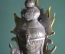 Статуэтка металлическая, богиня медитации "Белая Тара". Буддизм, Тибет.
