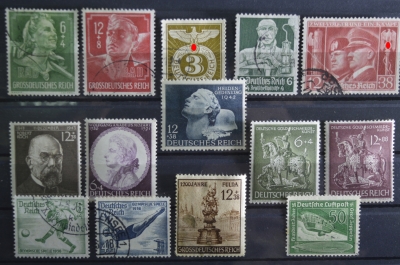 Почтовые марки, 3-й Рейх. Фашистская Германия. Набор № 6