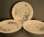 Три большие тарелки с узорами, завода Teichfeld & Asterblum (Польша в составе России), 19 век.