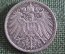 1 марка, серебро. 1914 год, E (Монетный двор Мульденхюттена, Дрездена), Германская Империя. 
