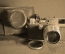 Советский дальномерный фотоаппарат "Зоркий-3". Малый номер на башне, № 00426. В ремонт. КМЗ, СССР.