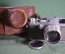 Советский дальномерный фотоаппарат "Зоркий-3". Малый номер на башне, № 00426. В ремонт. КМЗ, СССР.