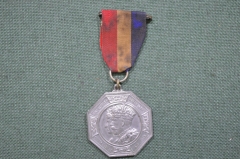 Медаль "Серебряный юбилей свадьбы Георг 5", Великобритания, 1935 год.