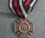 Памятный крест ПМВ (Крест Гинденбурга), с мечами и лентой. 1914 - 1918. Клеймо T.&T. L.  Германия
