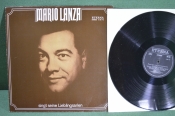 Пластинка виниловая 1 lp. Марио Ланца. Mario Lanza. Singht seine Lieblingsarien. Eterna, Германия.