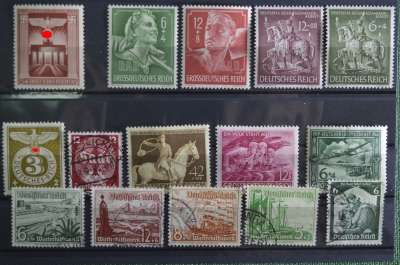 Почтовые марки, 3-й Рейх. Фашистская Германия. Набор № 5