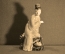 Фарфоровая статуэтка "Девушка гейша". 1950-е годы. Китай.