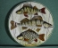  Фарфоровая декоративная тарелка "Рыбы". № 2. Авторская работа, Андрей Галавтин.