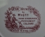 Тарелка фарфоровая "Охотник", The Hunter. Myott, Стаффордшир, Англия. (#1)