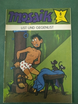 Комикс, серия комиксов "Mosaik". Выпуск № 8. 1985 год. ГДР. Германия.