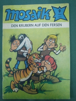 Комикс, серия комиксов "Mosaik". Выпуск № 9. 1984 год. ГДР. Германия. 