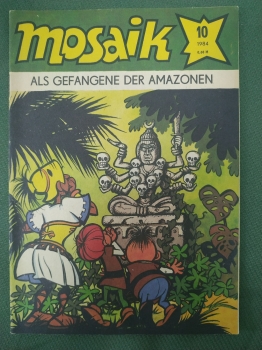 Комикс, серия комиксов "Mosaik". Выпуск № 10. 1984 год. ГДР. Германия. 