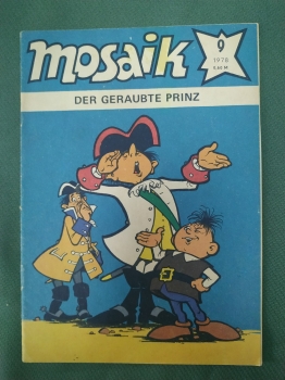 Комикс, серия комиксов "Мозаик", "Mosaik". Выпуск № 9. 1978 год. ГДР. Германия.  
