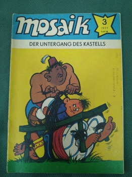 Комикс, серия комиксов "Mosaik". Выпуск № 3. 1977 год. ГДР. Германия. 