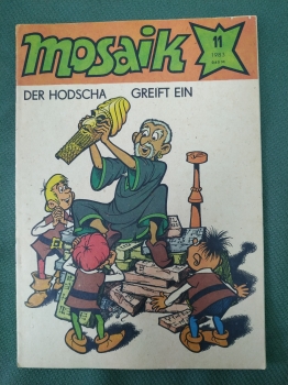 Комикс, серия комиксов "Mosaik". Выпуск № 11. 1983 год. ГДР. Германия.