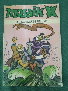 Комикс, серия комиксов "Mosaik". Выпуск № 11. 1982 год. ГДР. Германия. 