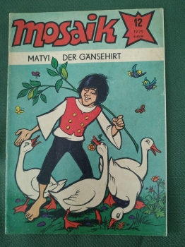 Комикс, серия комиксов "Mosaik". Выпуск № 12. 1979 год. ГДР. Германия.  