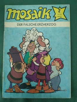 Комикс, серия комиксов "Мозаик", "Mosaik". Выпуск № 2. 1978 год. ГДР. Германия.  