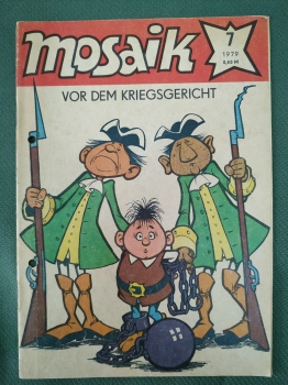 Комикс, серия комиксов "Мозаик", "Mosaik". Выпуск № 7. 1979 год. ГДР. Германия.