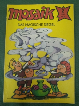 Комикс, серия комиксов "Мозаик", "Mosaik". Выпуск № 2. 1983 год. ГДР. Германия.