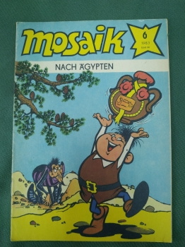 Комикс, серия комиксов "Мозаик", "Mosaik". Выпуск № 6. 1983 год. ГДР. Германия.
