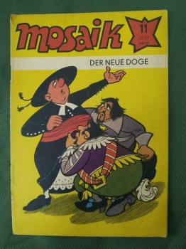 Комикс, серия комиксов "Мозаик", "Mosaik". Выпуск № 11. 1977 год. ГДР. Германия.