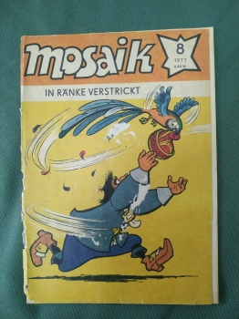 Комикс, серия комиксов "Мозаик", "Mosaik". Выпуск № 8. 1977 год. ГДР. Германия.