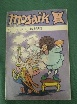 Комикс, серия комиксов "Мозаик", "Mosaik". Выпуск № 7. 1980 год. ГДР. Германия.
