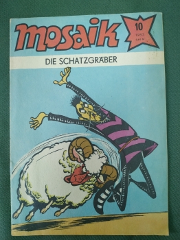 Комикс, серия комиксов "Мозаик", "Mosaik". Выпуск № 10. 1983 год.  ГДР. Германия.
