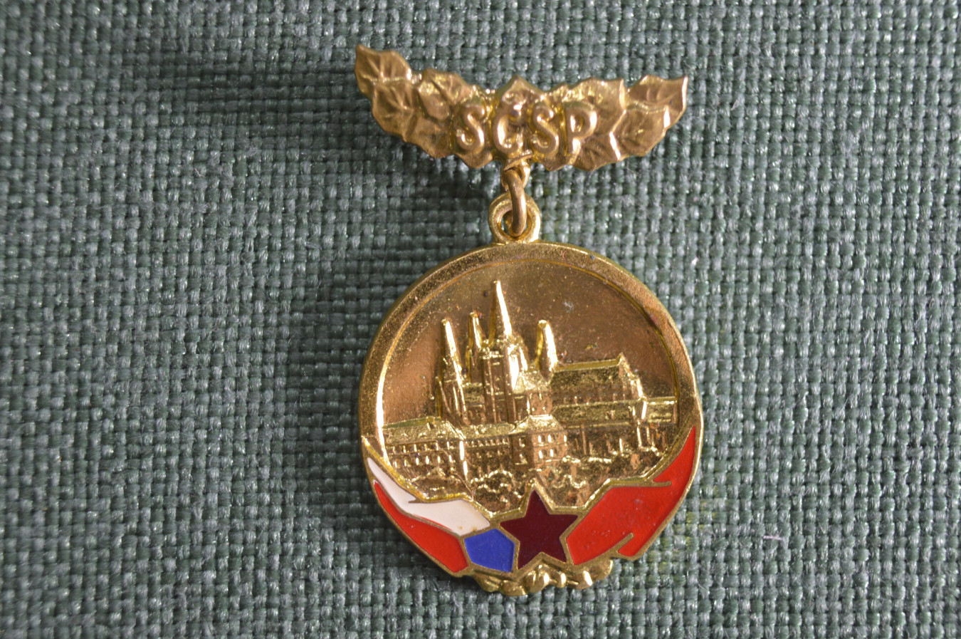 Купить Знак, значок SCSP (Социалистическая партия Чехословакии). в ...