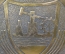 Латунная тарелка Катовице (Сталиногруд), Столица Верхней Силезии. Шахты, добыча угля. Польша.