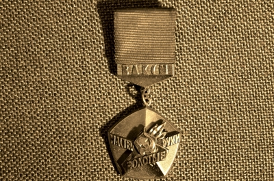 Знак «Мастер Золотые Руки», ВЛКСМ (СССР). 