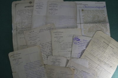 Архив документов с 1903 года по 1937 год, Учитель, преподаватель математики Захаржевский. Украина.