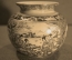 Круглая декоративная ваза, шар. Сюжетный рисунок, деколь, подрисовка. Китай. 