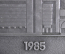 Медаль настольная "Центральный Научно-Исследовательский Институт ЦНИИ МВ, 10 лет" 1975 - 1985. СССР.