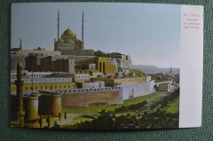 Старинная открытка "Каирская Цитадель или Крепость Саладина". Каир, Египет. Начало XX века.
