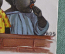 Старинная открытка "Четыре негритенка". Happy Little Coons. Рафаэль Тук. HDS. Начало 20 века.