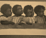 Старинная открытка "Четыре негритенка". Happy Little Coons. Рафаэль Тук. HDS. Начало 20 века.