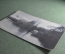 Старинная открытка "Вид на озеро". Серия - пейзажи. Подписанная, с маркой. Начало XX века.