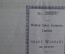 Ценная бумага "The Maikop spies Company Limited" (ШПИС), с купонами. 1912 год. 