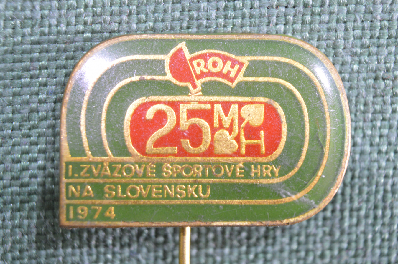 Купить Знак, значок "Спортивные игры". zvazove sportove hry na ...