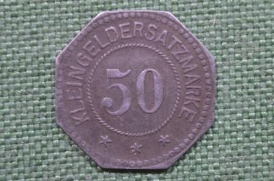 Нотгельд 50 пфеннигов, профсоюз Heldrungen II компании Deutsche Kaliwerke, Германия, 1905-1924 гг.