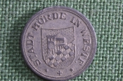 Нотгельд 10 пфеннигов, город Херде (Вестфалия), Германия. 1917 год. Stadt Horde in Westffalen