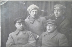 Фотография групповая, военные. 1920-е годы. 