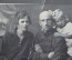 Фотография семейная "Военный в буденновке, с семьей". 1920-е годы.