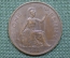 1 пенни, Великобритания, Георг VI. One Penny, Georgivs VI. 1947 год.