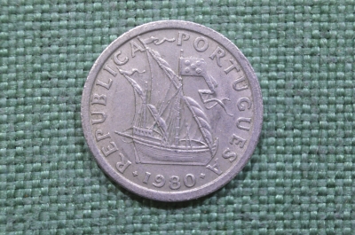 2,5 эскудо, Португалия. Корабль. 2,5 escudo, Republica Portuguesa. 1980 год.